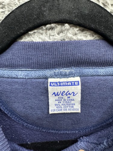 Vintage Ultimate Sportswear Georgetown University Hoyas Pullover Sweatshirt M - Bild 3 von 12