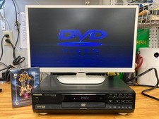 Panasonic DVD-CV35 5-Disc DVD Changer Composite S-Video TESTED/NO REMOTE 