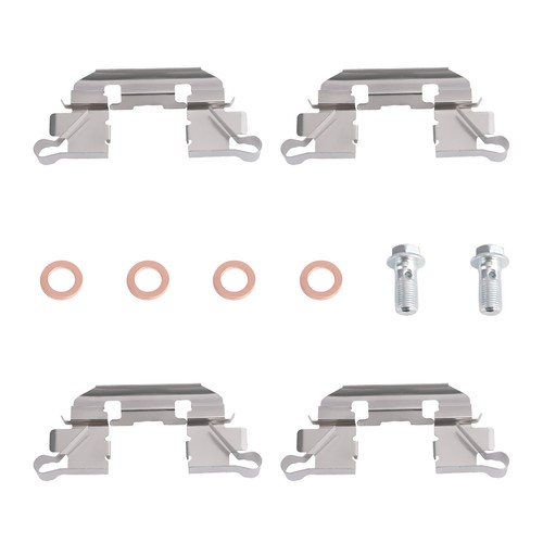 Front Driver&Passenger Sides Brake Calipers For Honda Accord Crosstour 2010-2011 - Picture 8 of 14