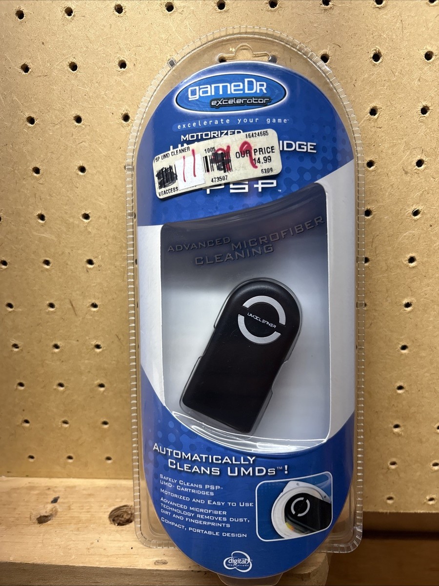 GameDr Motorized UMD Cartridge Cleaner Sony PSP PlayStation