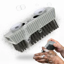 Grip Clean Heavy Duty Nail Brush & Fingernail Scrubber with Extra Stiff Bristles