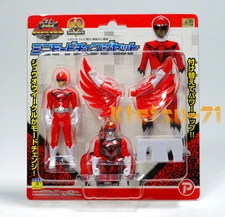 Power Rangers Toy Doubutsu Sentai Zyuohger Mini Mode Change Doll set Figure SALE