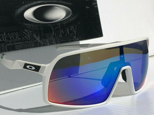 NEW Oakley SUTRO Low Bridge Matte White POLARIZED Galaxy JADE  Sunglass 9406A - Picture 1 of 11