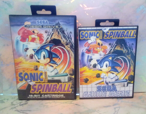 Sega game gear Sonic Spinball boxed new clam case - Picture 5 of 7