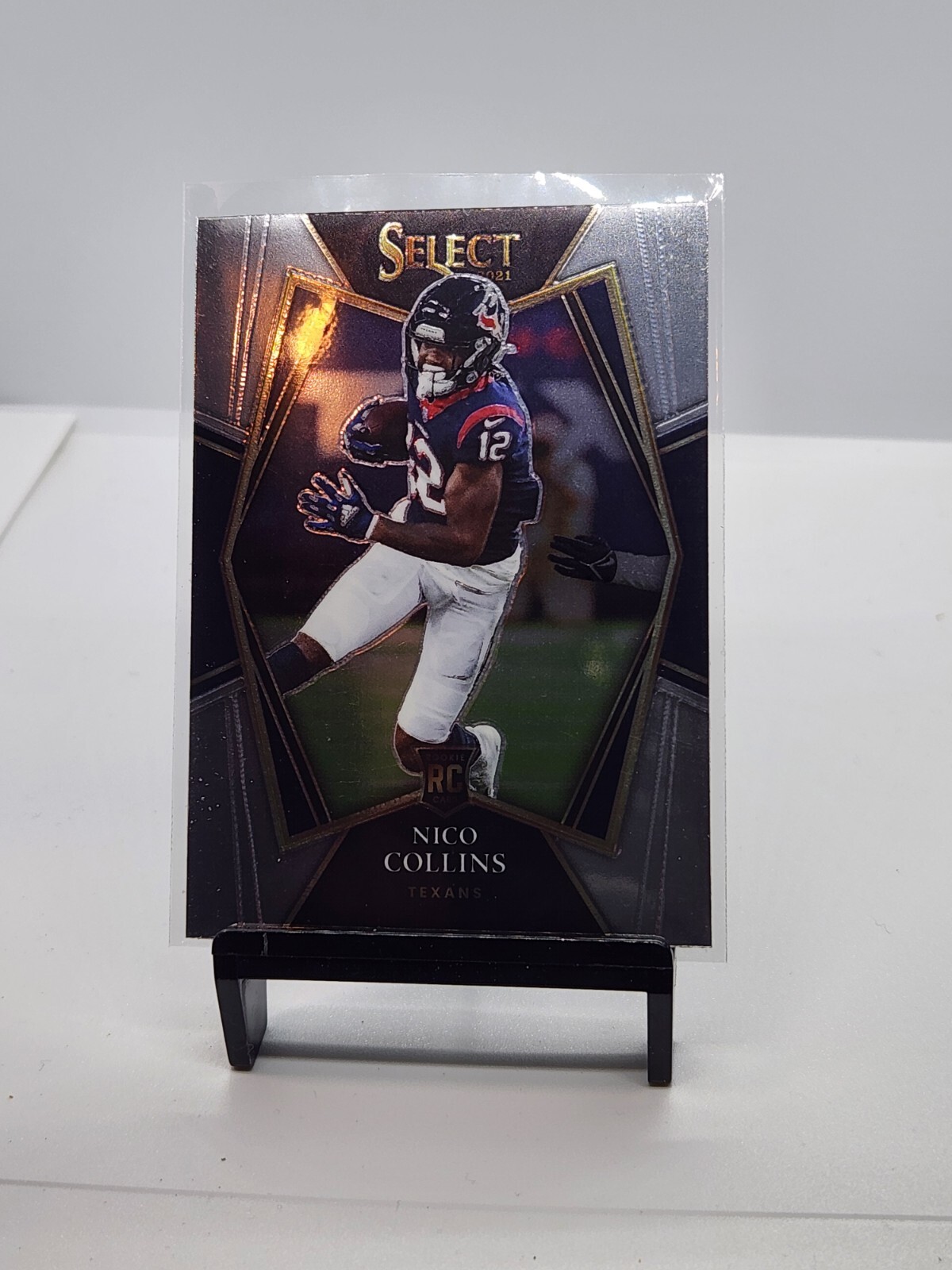 2021 Panini Select Nico Collins Premier Level Rookie Houston Texans #169