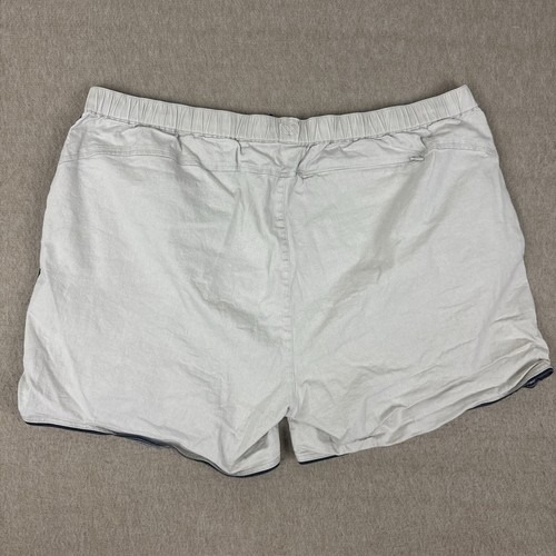 Rhone Shorts Mens XXL Cream Off White 4" Casual Beach Elastic Waist Stretch Surf - Picture 10 of 12