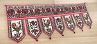 Vintage Rabari Tribal Door Valance | Gujarat Handmade Embroidered Home Decor