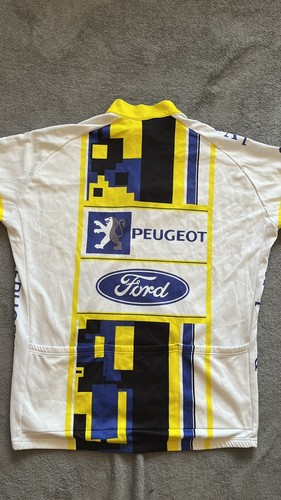 De pedaleur Oirschot Peugeot Ford Vermarc Cycling Jersey - Picture 3 of 7