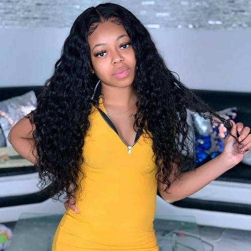 Natural Color Curly Wave Human Hair Bundles Brazilian Remy Virgin Hair Extension - Picture 4 of 14