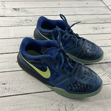 Nike Kobe Bryant Mentality Royal Blue Volt Sneaker  Boys Athletic Shoes Size 6Y