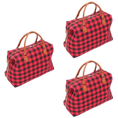 Mama Windel Tasche Plaid Duffle Tasche Tote Tasche Große Gym Hand Tasche