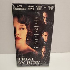 VTG New Sealed Trial By Jury VHS Tape Movie Joanne Whalley Kilmer Crime Thriller