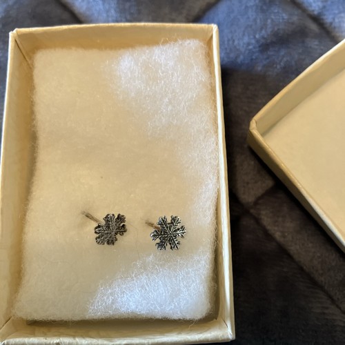 James Avery Vintage Ohrringe Aspen Schneeflocke nicht mehr produziert