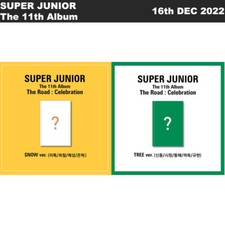 SUPER JUNIOR Vol.2 The Road : Celebration The 11th Album CD+Photobook+Photocard
