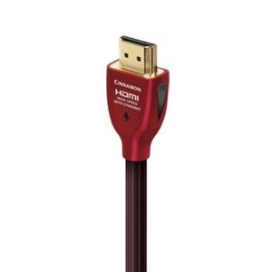 AudioQuest Cinnamon High Speed HDMI Cable with Ethernet (3.3 feet/1 meter) (3886530032) HDMI Cable