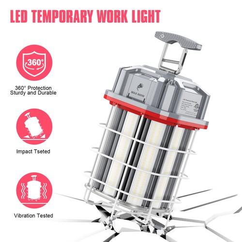 150 Watts LED Temporary Work Light 21750 Lumen 5000K Construction Workshop Light - Picture 8 of 21