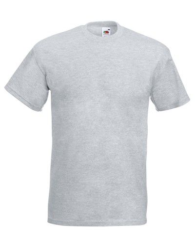 Camiseta Fruit Of The Loom Unisex Súper Premium Para Hombre Top Liso S M L XL 2XL 3XL - Imagen 7 de 11