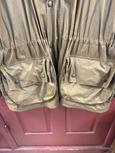 Lewis Creek Scotland Wax Cotton Rain Suit Pants And Jacket Brown - 第 3/11 張圖片
