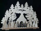 Candle Arches El. Illuminated With Carolers Singer W X H=27 5/8x16 7/8in New