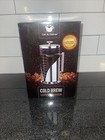 Cold Brew Coffee Maker 34 Ounces Stainless Steel Filter Cafe du Chateau 