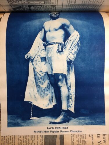 Sammelalbum Zeitung Weltraumforschung Boxen Jack Dempsey Tunney 20er bis 60er Jahre - Bild 8 von 12