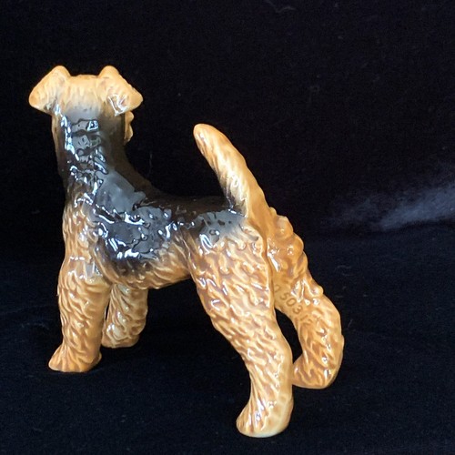 Goebel Airedale Terrier Dog Figurine 5.5"X4.5" Vintage 1979-1990 W Germany - Picture 4 of 10