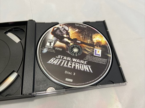 Star Wars: Battlefront (PC, 2004) KOMPLETT 3 Disc Set mit Schlüssel! - Bild 3 von 4