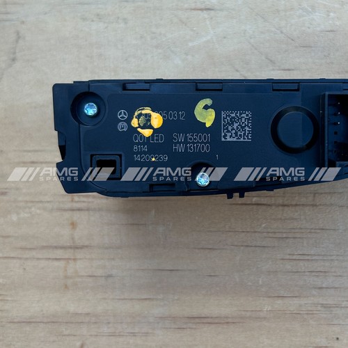 Genuine Mercedes OEM centre console button switch block GLC height A2059050312 - Picture 9 of 9