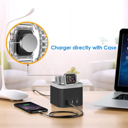 Para Apple Watch Series 8 SE 7 6 5 4 3 TPU Estuche Cubierta 41/44/45 Correa de Banda - Imagen 10 de 44