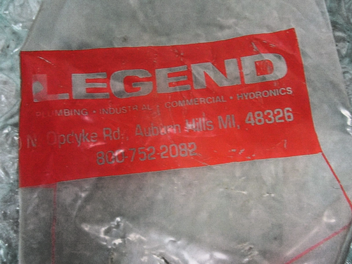 LEGEND 1,1/2" NPT Check Valve Bronze Body Y WYE In Line 150S 300 WOG - Picture 4 of 4