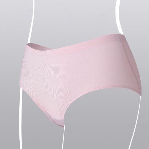 Women Briefs Lady Seamless Panties Simple Knickers Solid Color Underwear New ◎ - Picture 7 of 29