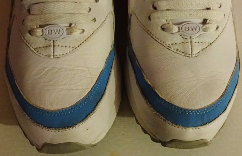 NIKE Air Classic BW *WHITE /LIGHT BLUE -LIGHT GOLD* 2008 EUR 41 Guter Zustand! - Bild 3 von 6