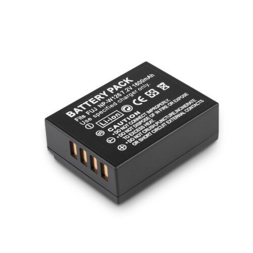Batteria 1600mAh NP-W126 NP-W126S per Fuji XT20 XT3 XPro1 XT1 HS30EXR XE2 XA1 XA2 - Foto 3 di 10