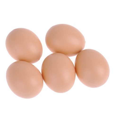 5-8X Plastic Fake Chicken Eggs Poultry Layer-Coop Hatching Simulation Dummy Eggs - Picture 3 of 20
