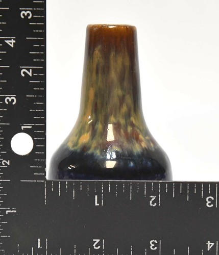 VINTAGE SMALL ARTS AND CRAFTS STYLE ART POTTERY VASE BELGIUM STYLE - Picture 7 of 9
