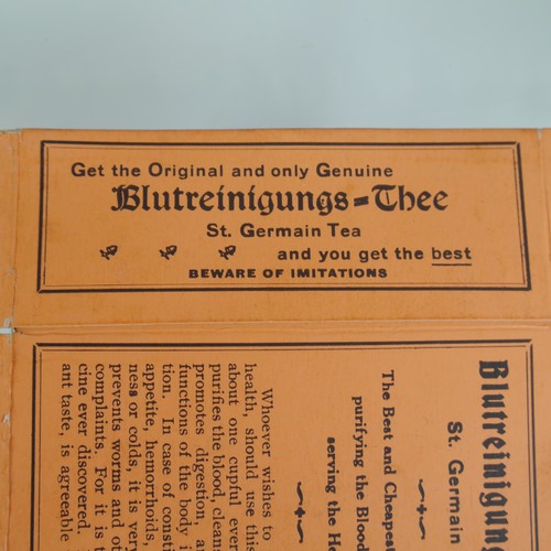 Antique Chas A. Drefs St. Germain Blood Tea Box Buffalo NY Quack Medicine - Picture 4 of 7