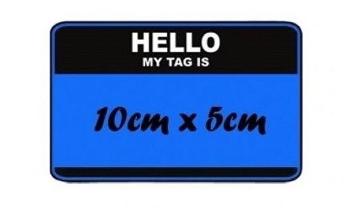 100 "Hello My Tag Is" Name Is TATS CRU NY Graffiti Stickers 10cm x 5cm - Picture 4 of 6