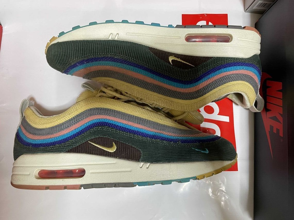 US Size 9.5 Nike Air Max 1/97 VF SW Sean Wotherspoon AJ4219-400
