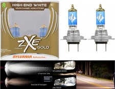Sylvania Silverstar ZXE Gold H7 55W Two Bulbs Fog Light Replacement Upgrade Lamp