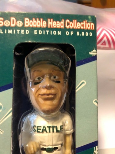 Edgar Martinez Mariners Bobblehead 2001 Season 116 Wins Record NEW Ltd Ed SoDo - Picture 7 of 7