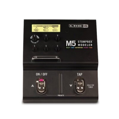 Line 6 M5 Stompbox Modeler Guitar Effects Pedal Brand NEW 100
