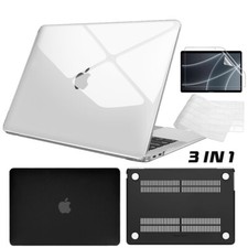 For MacBook Air 13" 15" Hard Case Keyboard  Screen Cover Shell M2 M3 2022-2024