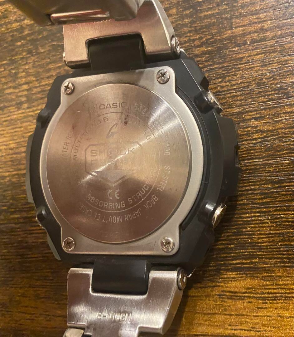 CASIO G-SHOCK G-STEEL GST-W110D-7AJF White Radio Solar Men's CASIO G-SHOCK G-STEEL GST-W110D-7AJF White Radio Solar Men's