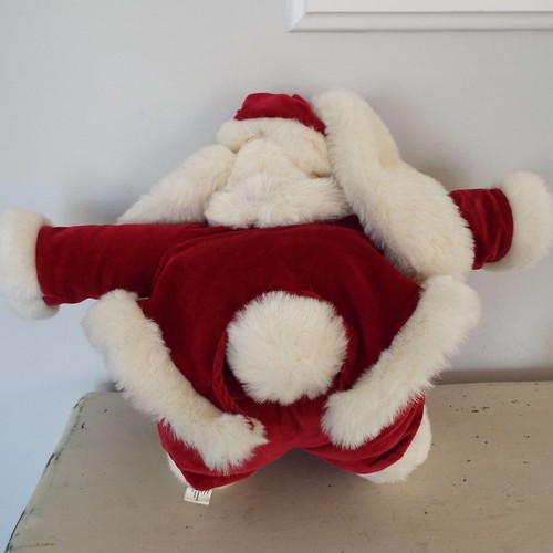 Bunnies By the Bay Red White Christmas Santa Outfit Rabbit Bunny 1986/1990 Plush - Picture 9 of 11