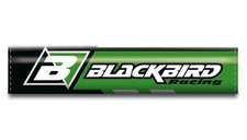 logo verde Paracolpi manubrio per Kawasaki KLX