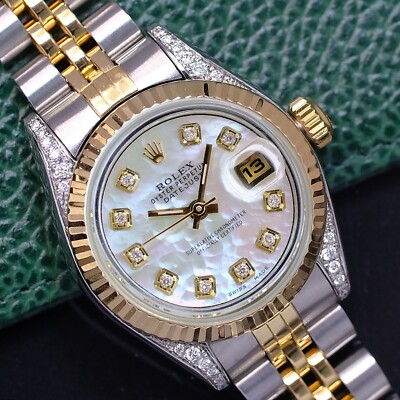 ROLEX DATEJUST 69173 3コマ② Rolex Lady Datejust 26mm Two Tone Reference 69173 | eBay