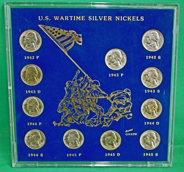 wartime coinage set wartime coinage set