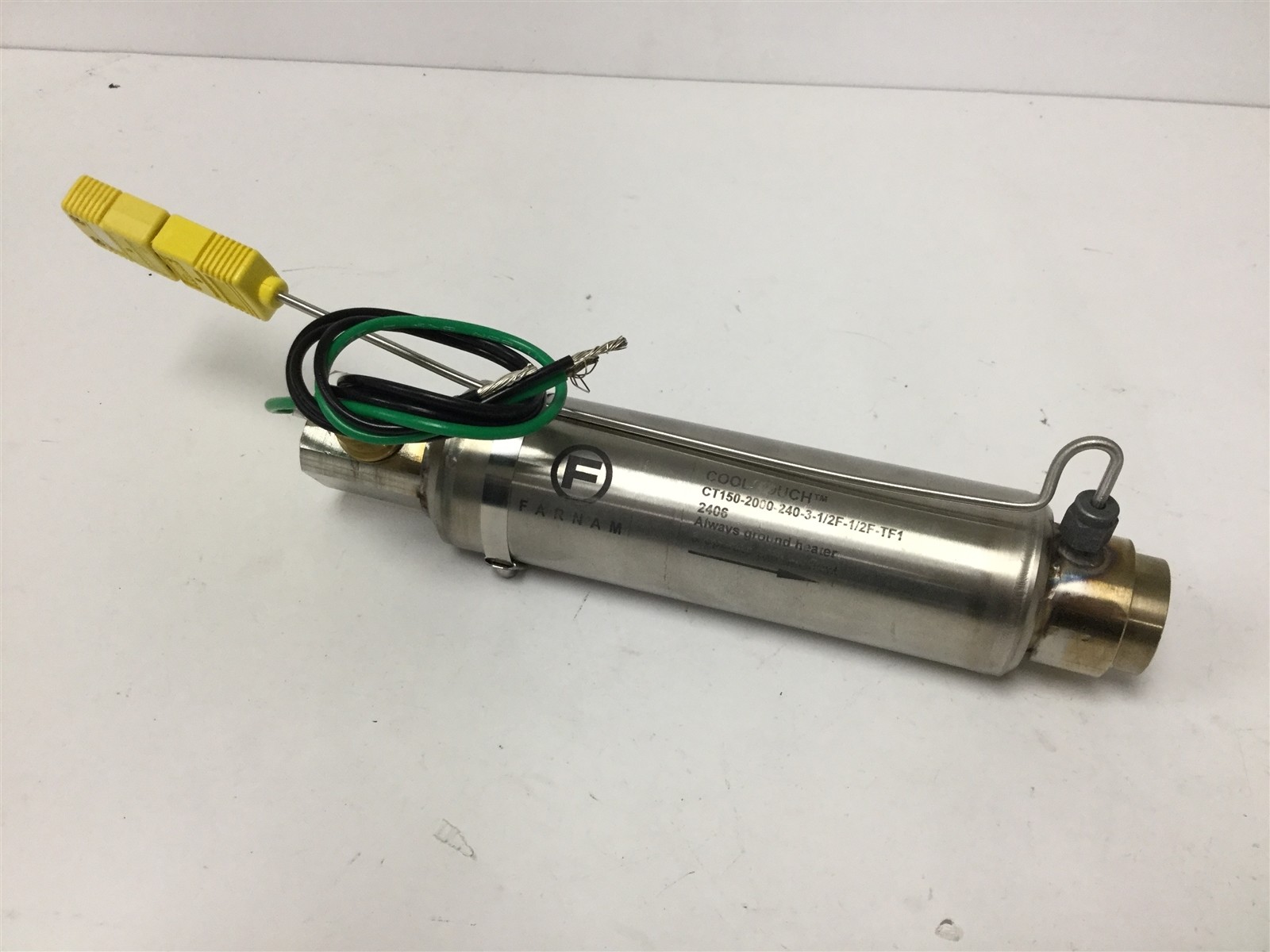 Farnam antorcha de calor CT150-2000-240-3-1/2F-1/2F-TF1, voltaje: 240 V, Potencia: 2000 W Farnam antorcha de 2000 calor CT150-2000-240-3-1/2F-1/2F-TF1, voltaje: 240 V, Potencia: 2000 de W 18d2bc