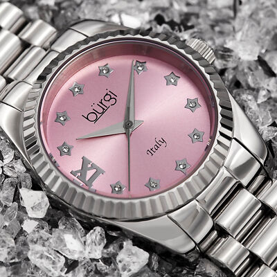 Burgi Women\'s Watch (Silver) s-l400.jpg main image 4