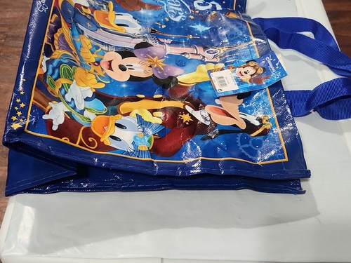 ✅️Disneyland Paris 25th Anniversary shopping  bag Mickey Minnie Donald - Picture 3 of 11